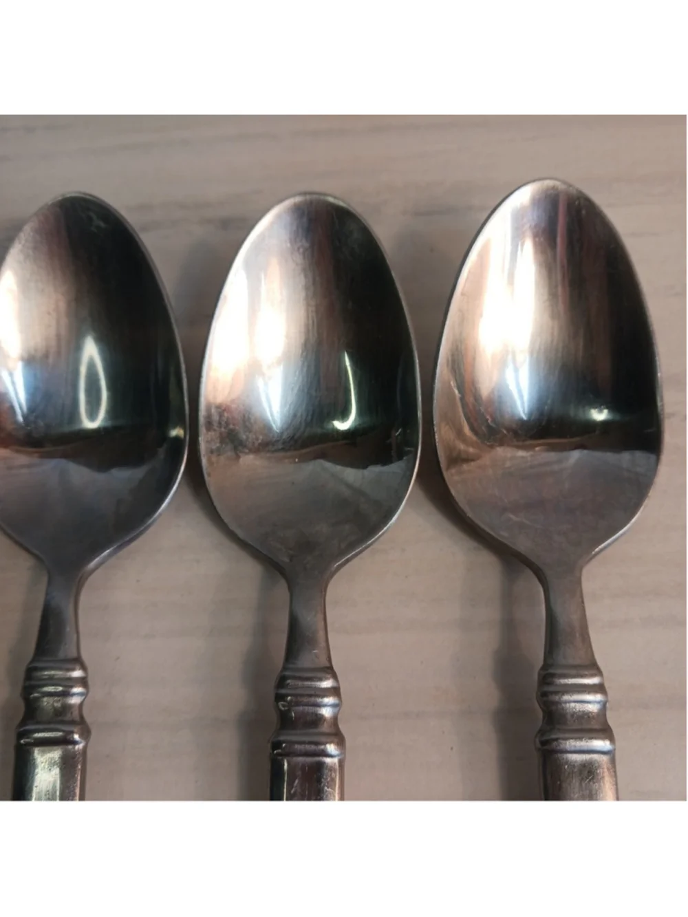 Set Of 5 Wallace Silver La Rochelle WAS205 Stainless Steel TABLESPOONS 7.25